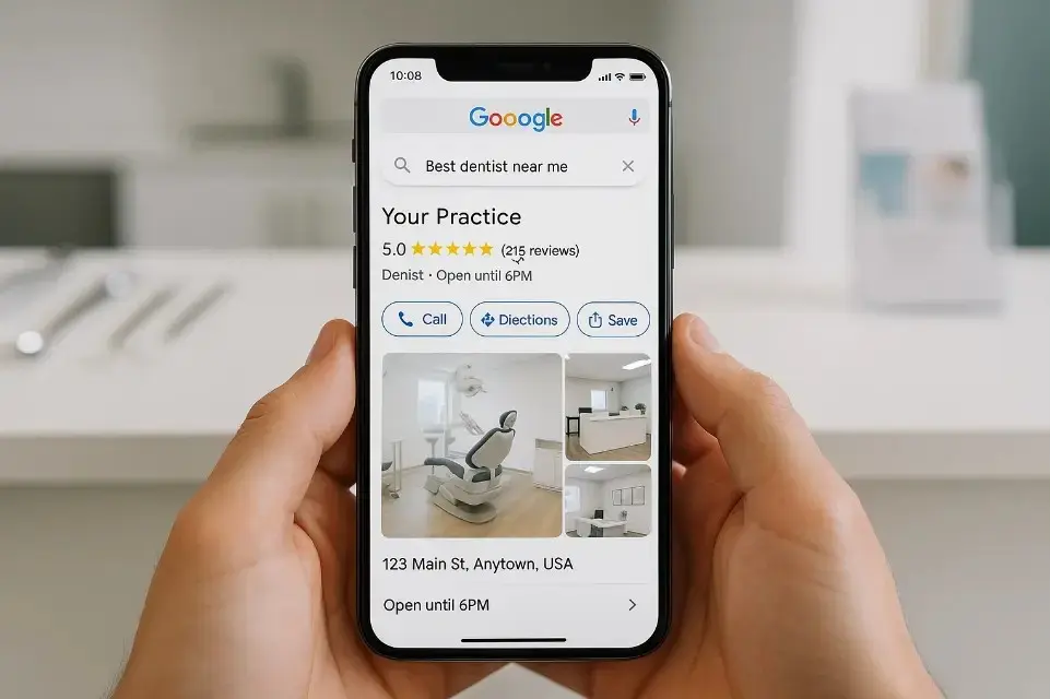 Dental marketing professional